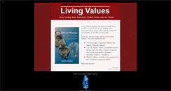 Desktop Screenshot of livingvalues.com