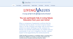 Desktop Screenshot of homestudy.livingvalues.com.au